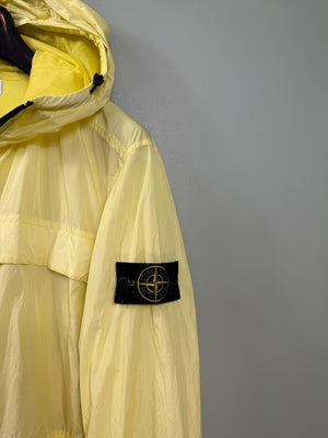 Stone Island Yellow Crinkle Reps Jacket