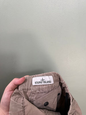 Stone Island Beige RE Cargo Shorts