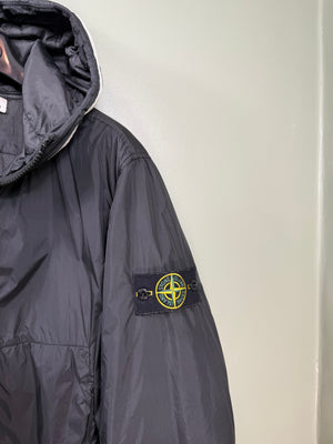 Stone Island Black Crinkle Reps Primaloft Jacket