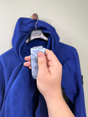 Stone Island Blue Hoodie