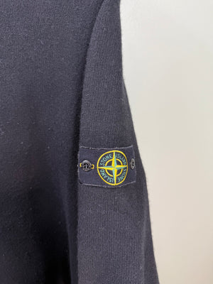 Stone Island Black Knit Jumper