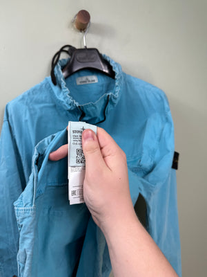 Stone Island Aqua Blue Smock