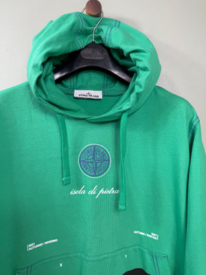 Stone Island Green Hoodie
