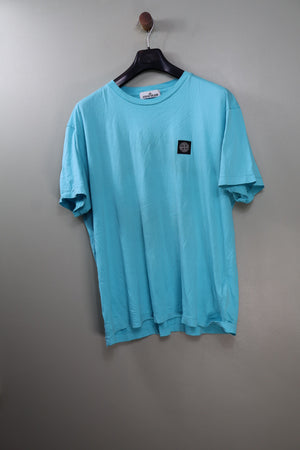 Stone Island Aqua Blue T-Shirt