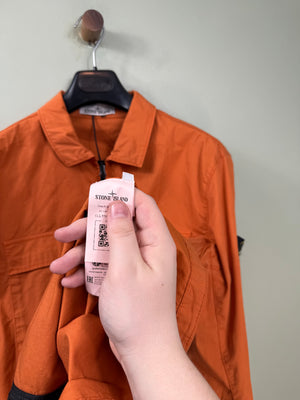 Stone Island Orange Overshirt