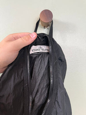Stone Island Black Nylon Metal Bag