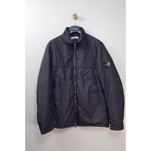 Stone Island Black Crinkle Reps Jacket