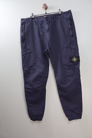 Stone Island Navy RE-T Cargo Bottoms