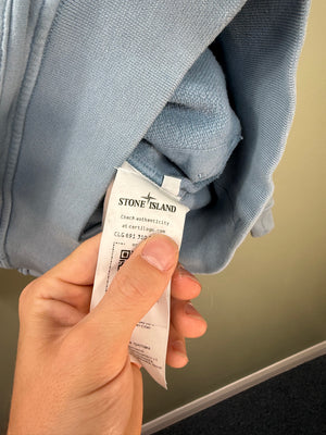 Stone Island Blue Hoodie