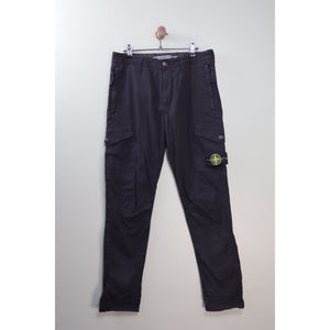 Stone Island RE-T Black Cargo Bottoms