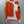 Stone Island Orange Hand Sprayed Jumper