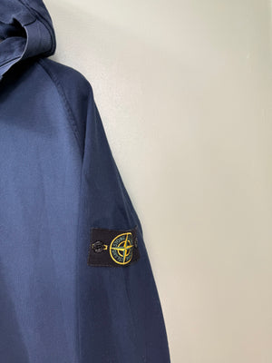 Stone Island Navy 1/4 Zip Hoodie