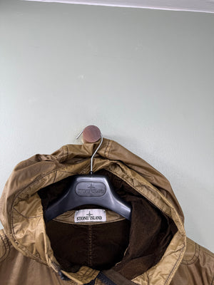 Stone Island Khaki Lamy Flock Jacket