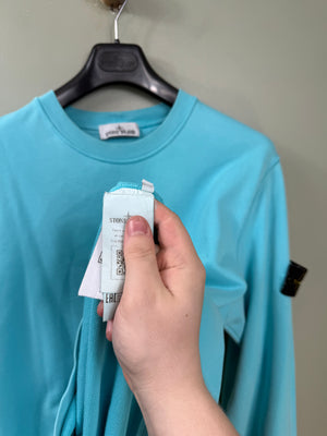 Stone Island Aqua Blue Jumper