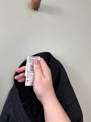 Stone Island Black RE-T Cargo Bottoms