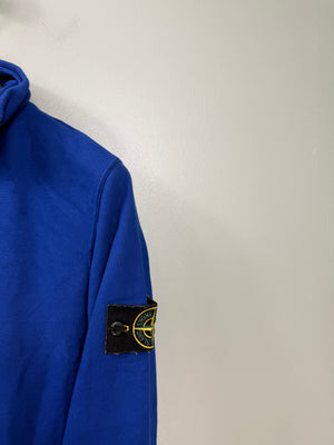 Stone Island Blue 1/4 Zip Jumper