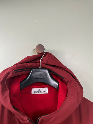 Stone Island Red Soft Shell Jacket