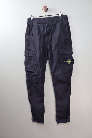 Stone Island Black RE-T Cargo Bottoms