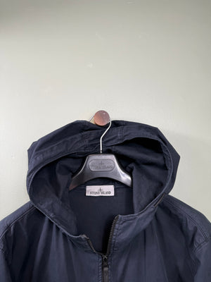 Stone Island Navy Supima Cotton Twill Jacket