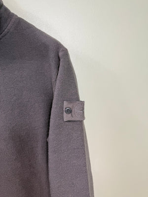 Stone Island Grey Ghost 1/4 Zip Jumper