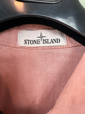 Stone Island Pink Overshirt