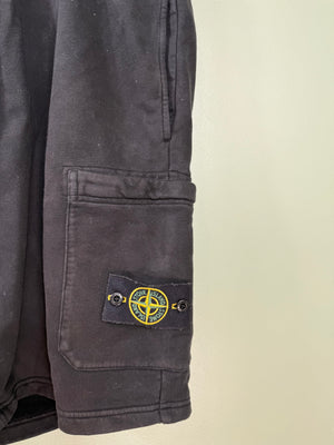 Stone Island Black Shorts