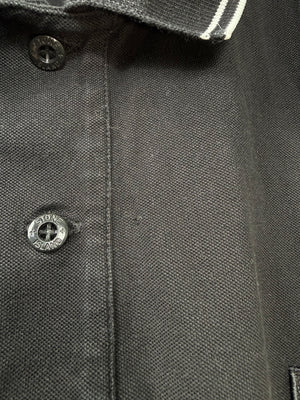 Stone Island Black SL Polo Shirt