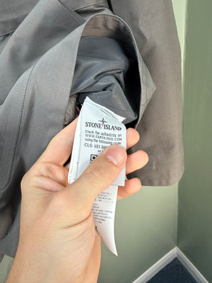 Stone Island Grey Tank Shield Ghost Down Jacket