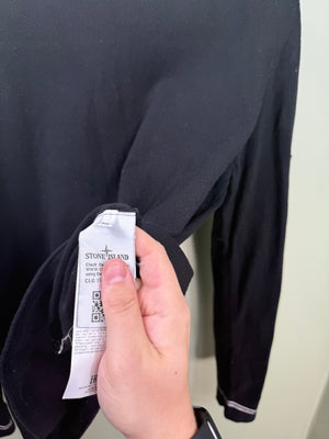 Stone Island Black Knit Jumper