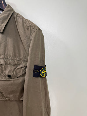 Stone Island Khaki Overshirt