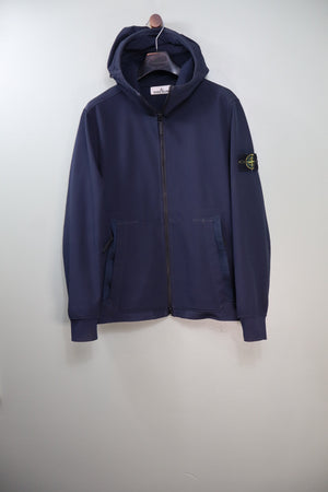 Stone Island Navy Soft Shell Jacket