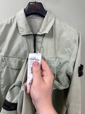 Stone Island Sage Green Overshirt