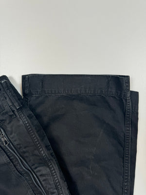 Stone Island Black Vintage Cargo Bottoms