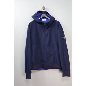 Stone Island Navy Soft Shell Jacket