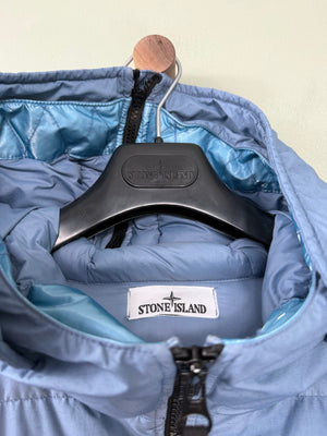 Stone Island Blue Naslan Light Watro Down Jacket