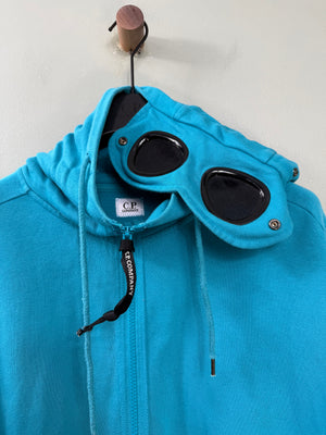 C.P. Company Blue Goggle Hoodie