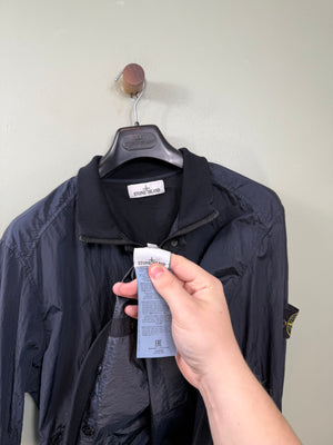 Stone Island Navy Nylon Metal Watro Jacket