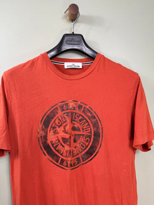 Stone Island Orange T-Shirt