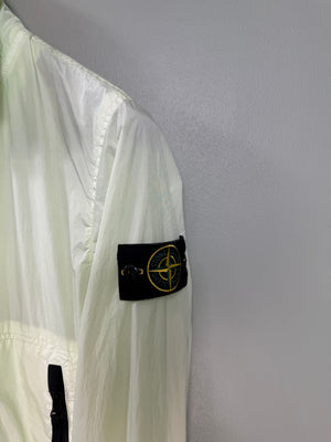 Stone Island Pastel Green Crinkle Reps Jacket
