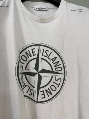 Stone Island White AW21 T-Shirt