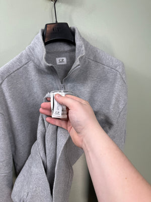 C.P. Company Grey 1/4 Zip Jumper