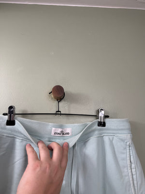 Stone Island Baby Blue Shorts