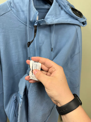 C.P. Company Blue Goggle Hoodie
