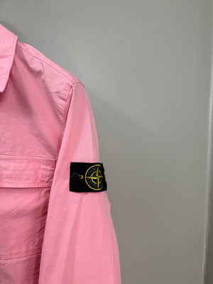 Stone Island Pink Overshirt