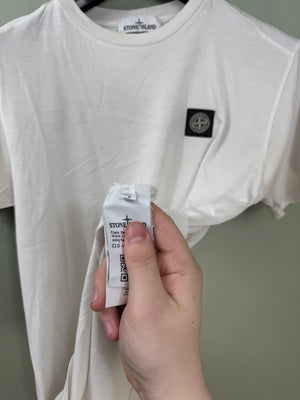 Stone Island White T-Shirt