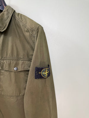 Stone Island Khaki Overshirt