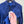 Stone Island Blue Nylon Metal Overshirt