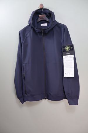 Stone Island Navy Soft Shell Jacket