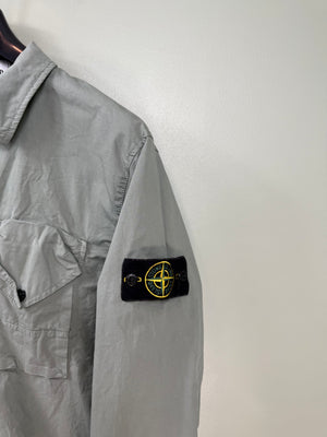 Stone Island Sage Green Overshirt
