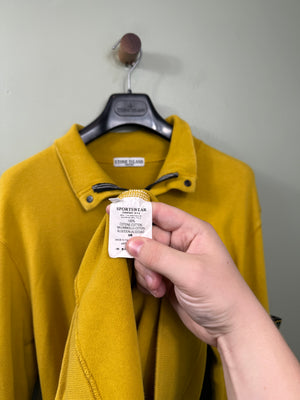 Stone Island Yellow 1/4 Zip Jumper
